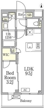 アイフラット馬込 404 間取り図