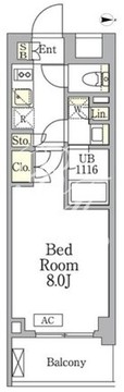 アイフラット馬込 313 間取り図