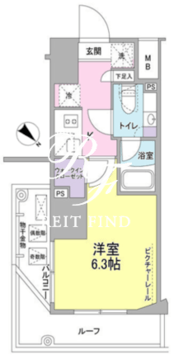 ＳＩＬ西五反田 308 間取り図