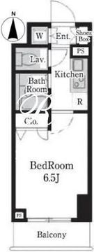 レジディア大島 103 間取り図