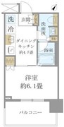 ブリリアタワー浜離宮 1015 間取り図 ?>