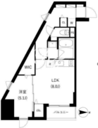 WHARF駒込 1201 間取り図