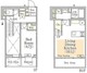 イプセ神楽坂 101 間取り図