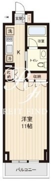 プラティーク清澄白河 210 間取り図