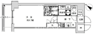 プライマル千石 203 間取り図