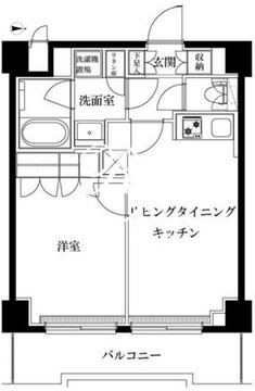 ルーブル志村坂上 302 間取り図