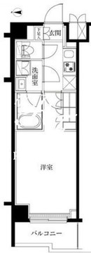 ルーブル志村坂上 405 間取り図