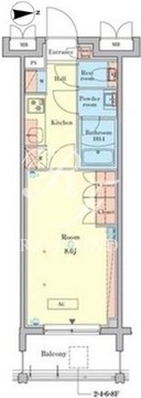 RJRプレシア千鳥 515 間取り図