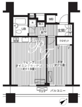 LOOP-M 1004 間取り図