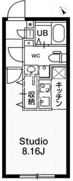 パセオ文京茗荷谷 305 間取り図