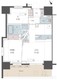 ラグゼナ用賀 907 間取り図