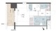 ラグゼナ用賀 1402 間取り図
