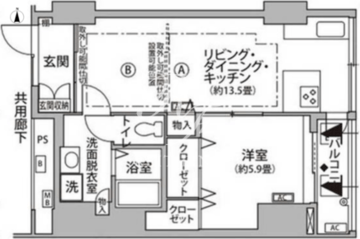 東雲キャナルコートCODAN 13-903 間取り図