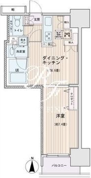 エスティメゾン錦糸町2 1005 間取り図