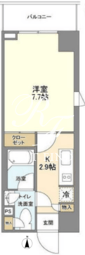 PRIME FORESHITA 306 間取り図