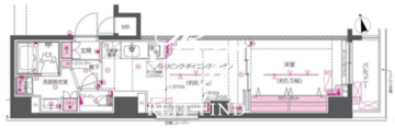 ズーム戸越銀座 103 間取り図