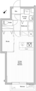 アーバンパーク亀戸 402 間取り図