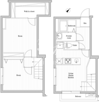 アーバンパーク亀戸 101 間取り図