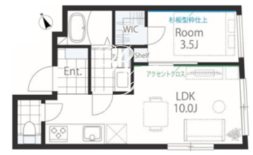 白金レーベル 202 間取り図