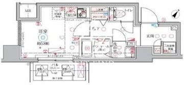 クレヴィスタ大井町 209 間取り図