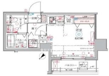 クレヴィスタ大井町 211 間取り図