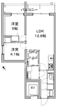 AQUAレジデンス三軒茶屋 305 間取り図