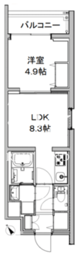 AQUAレジデンス三軒茶屋 312 間取り図
