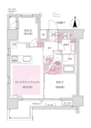 ディームス木場 901 間取り図