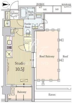 パークアクシス池田山 818 間取り図