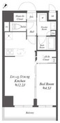ONE ROOF FLAT ASAKUSA IRIYA 905 間取り図