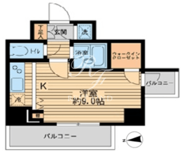HF早稲田レジデンス 2-701 間取り図