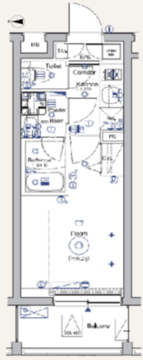 シーフォルム戸越公園2 304 間取り図