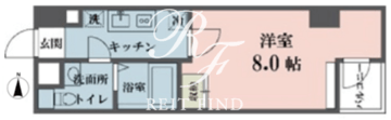 アムス四谷三丁目 603 間取り図