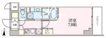 ジニア深川住吉 505 間取り図