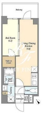 ドゥーエ南砂町 902 間取り図