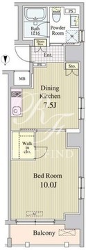 アルプエンテ大手町 801 間取り図