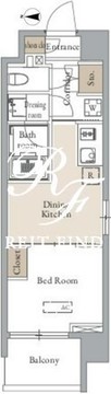 グランカーサ四谷 707 間取り図
