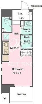 ウエリスアーバン水天宮前 1227 間取り図