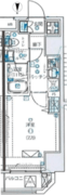 ルクレ墨田緑3 202 間取り図