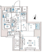 ルクレ墨田緑3 902 間取り図