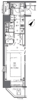 ズーム日本橋馬喰町 801 間取り図
