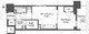 コンフォリア東新宿 803 間取り図