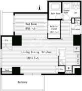 レガーロ西早稲田 509 間取り図