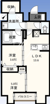 Wゲートタワー 901 間取り図