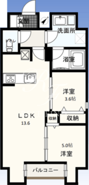 Wゲートタワー 903 間取り図