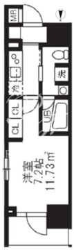 アジールコート板橋本町 203 間取り図