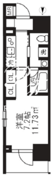 アジールコート板橋本町 403 間取り図