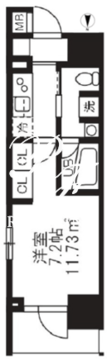 アジールコート板橋本町 503 間取り図