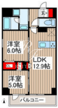 TORIKOE TURRIS 201 間取り図