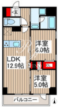 TORIKOE TURRIS 202 間取り図